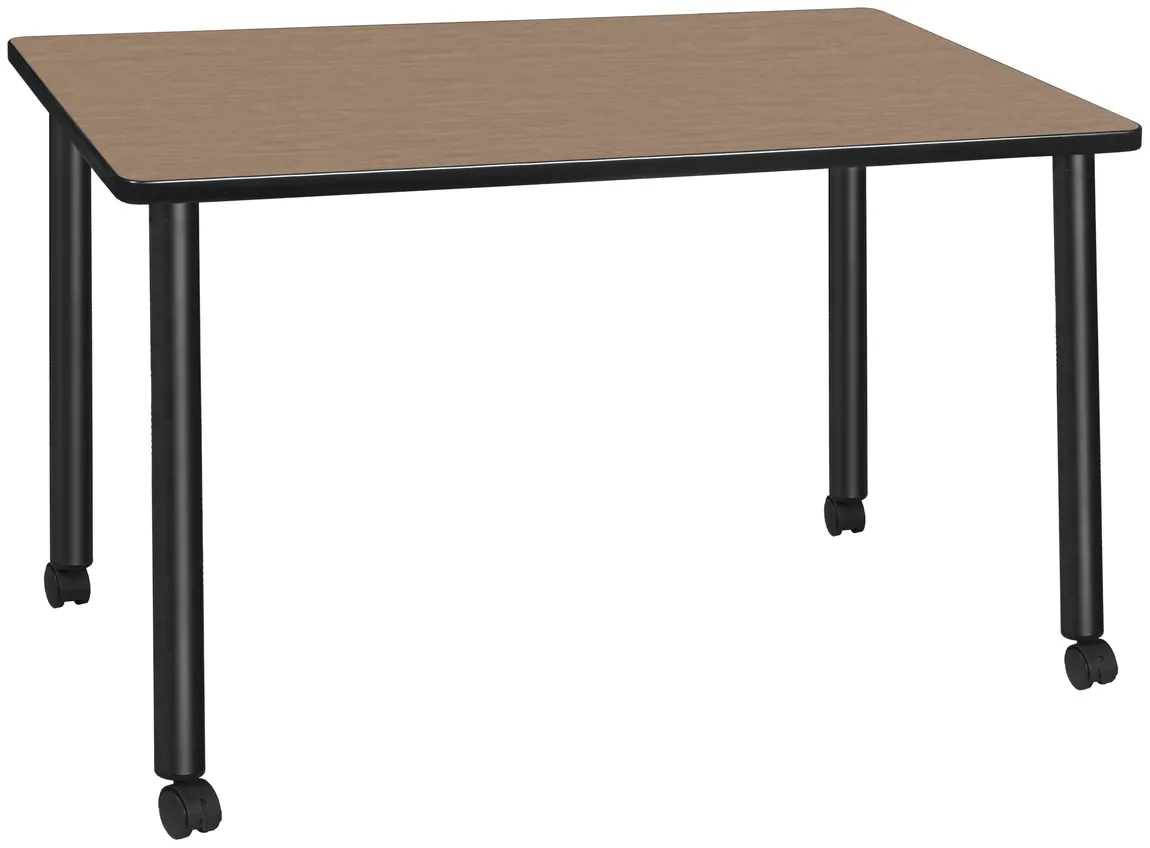 Small Rectangular Mobile Table