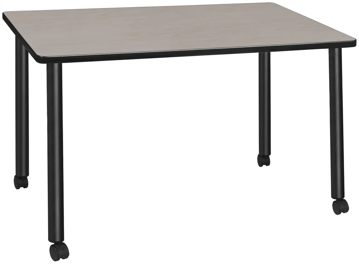 Small Rectangular Mobile Table