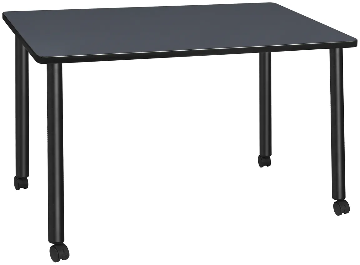 Small Rectangular Mobile Table
