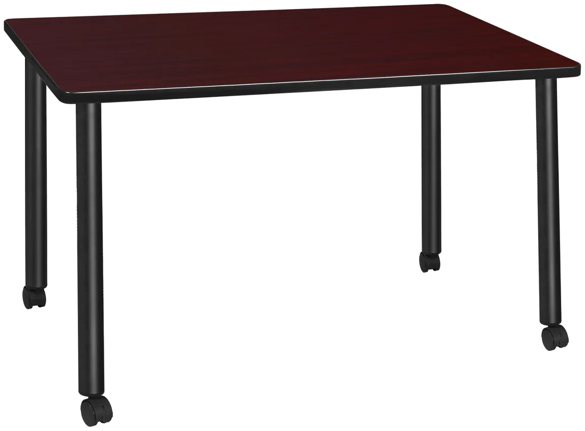 Small Rectangular Mobile Table