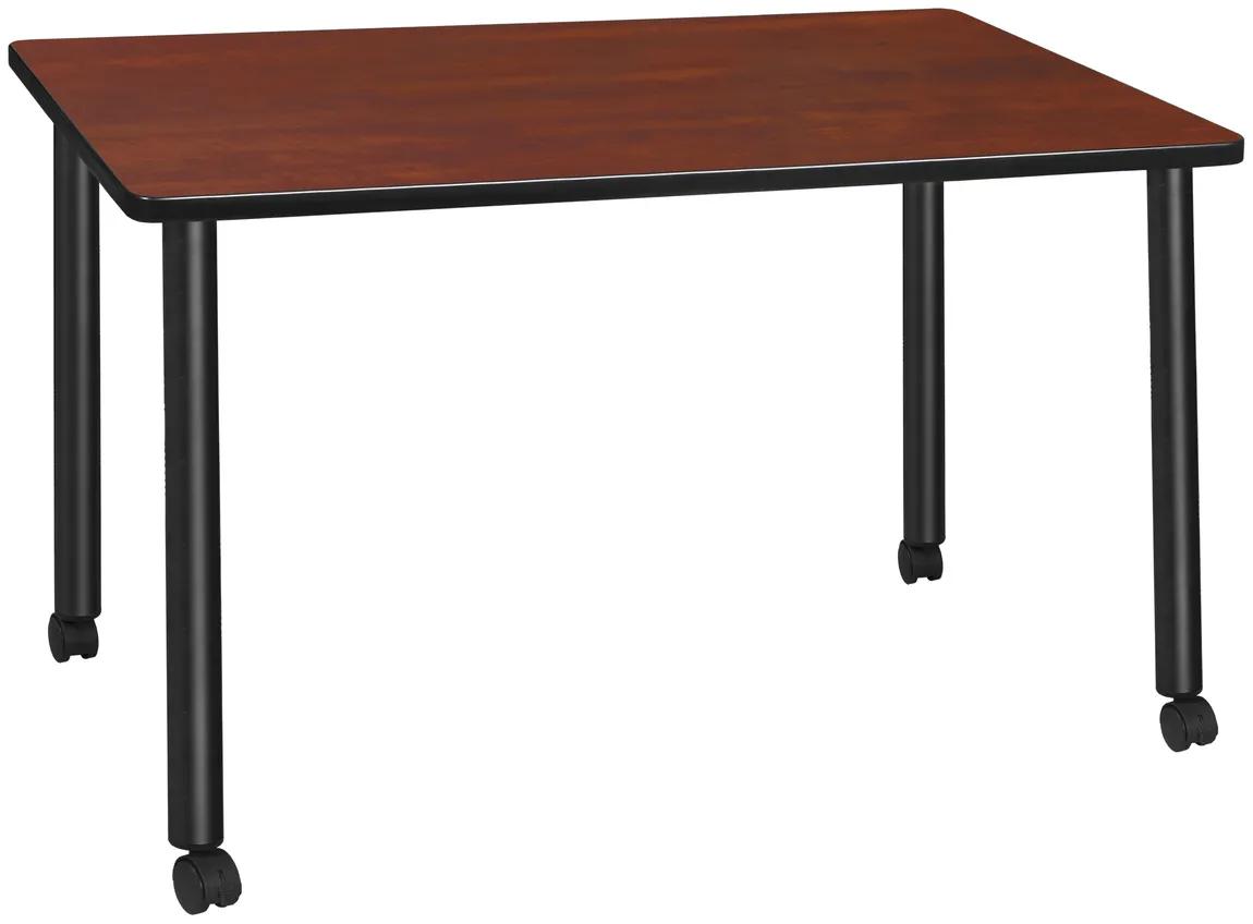 Small Rectangular Mobile Table