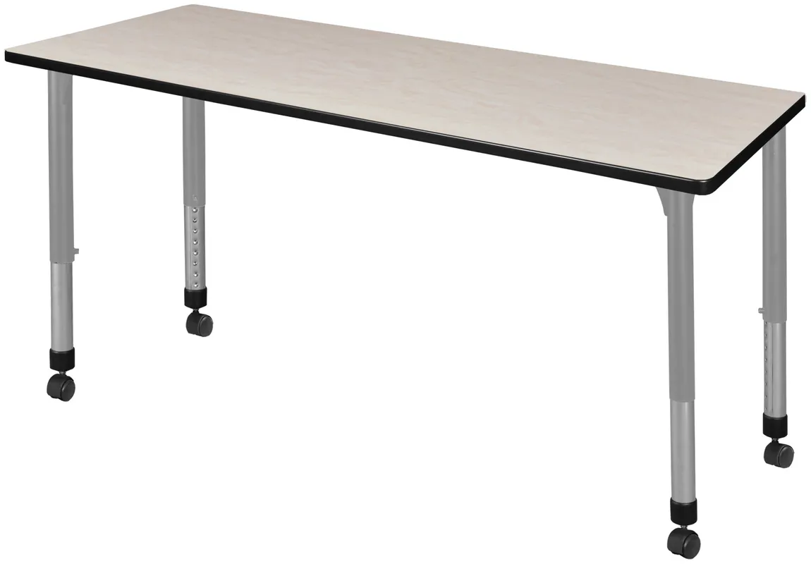 Large Rolling Classroom Table