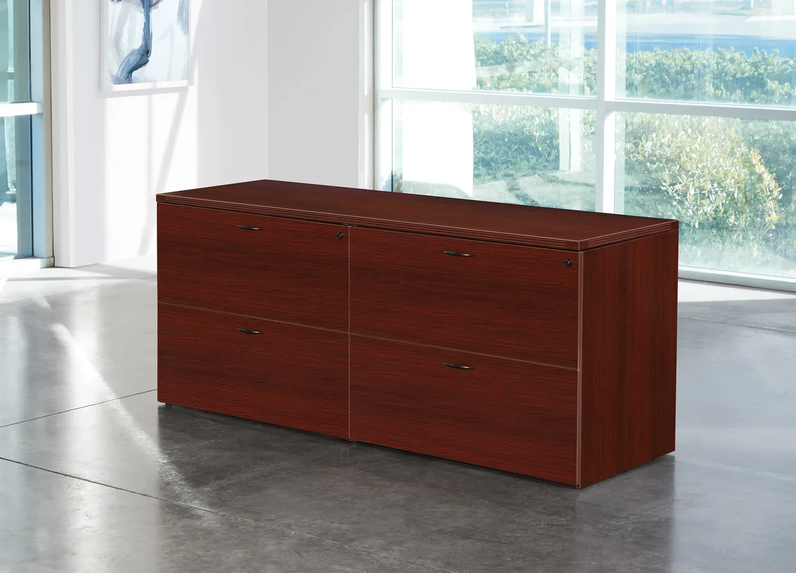 Double Lateral Filing Cabinet Credenza
