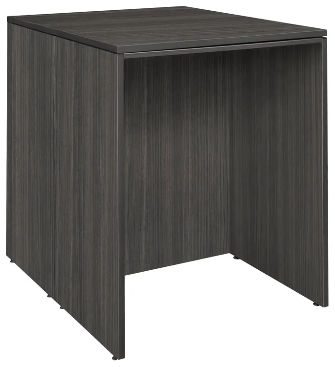 Standing Desk with Lateral File