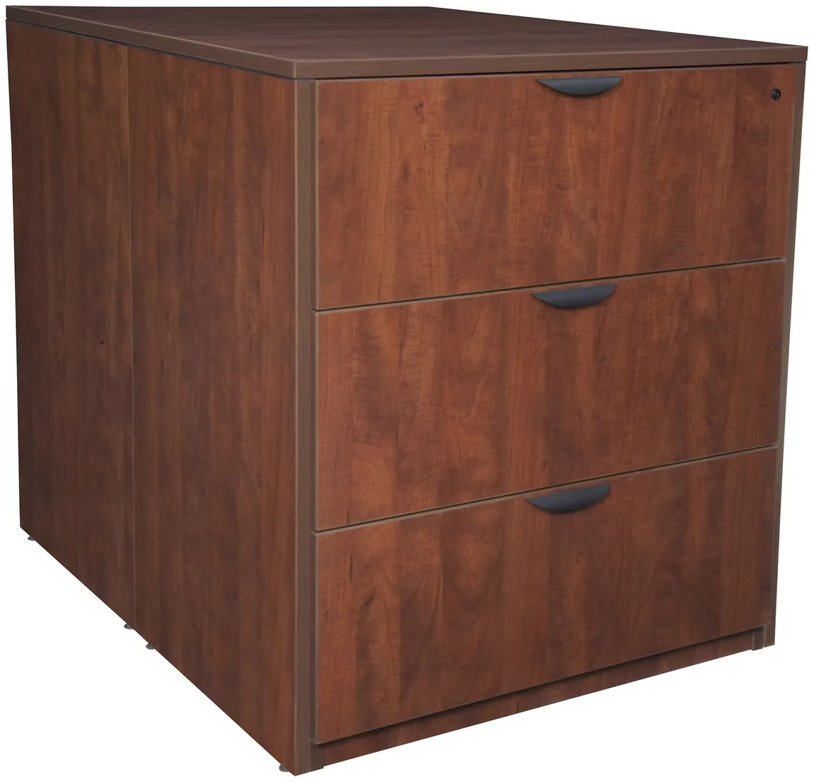 Standing Desk with Lateral File