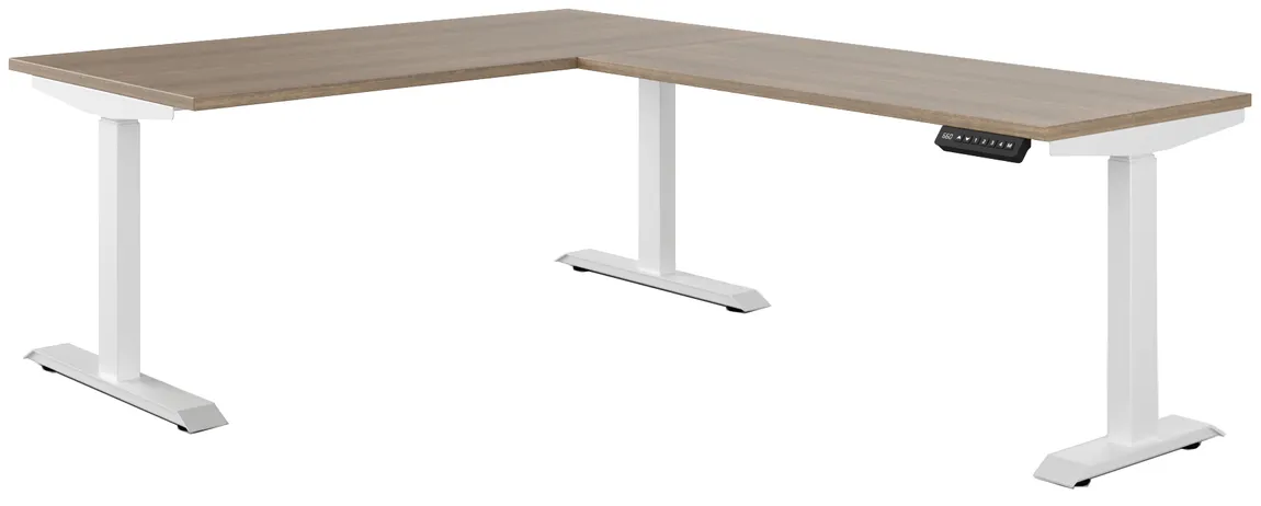 small l shape height adjustable desk 17