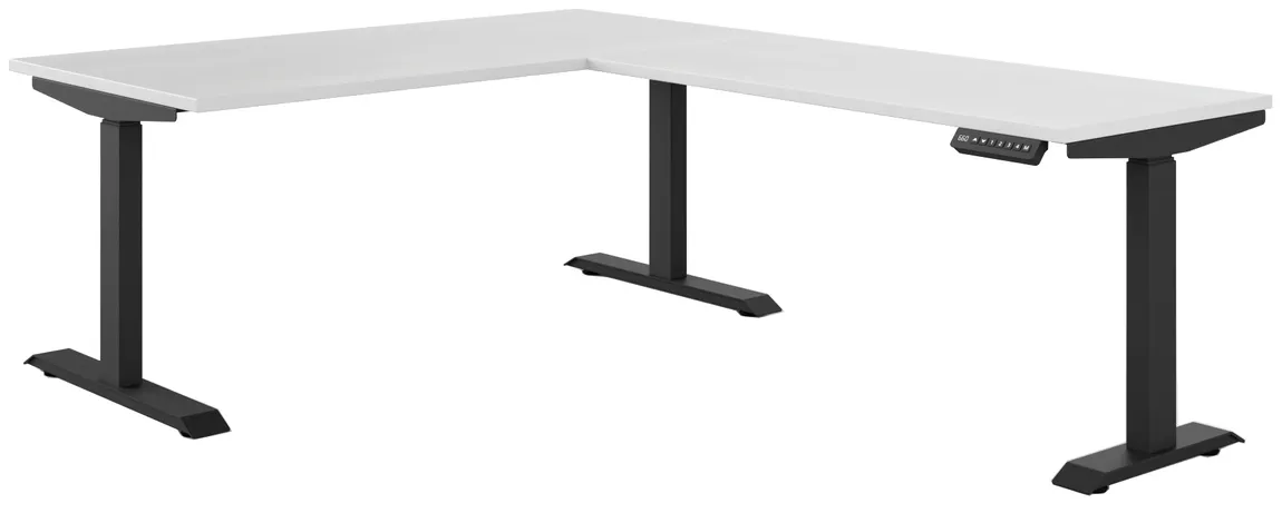 small l shape height adjustable desk 15