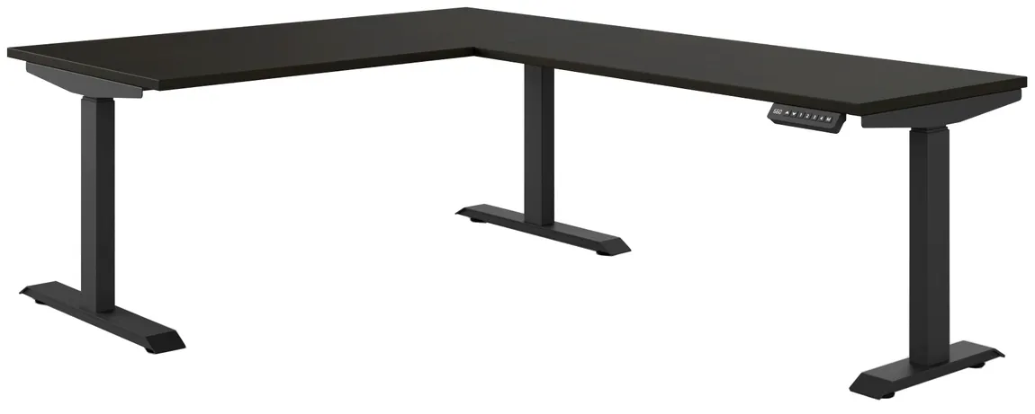 small l shape height adjustable desk 15