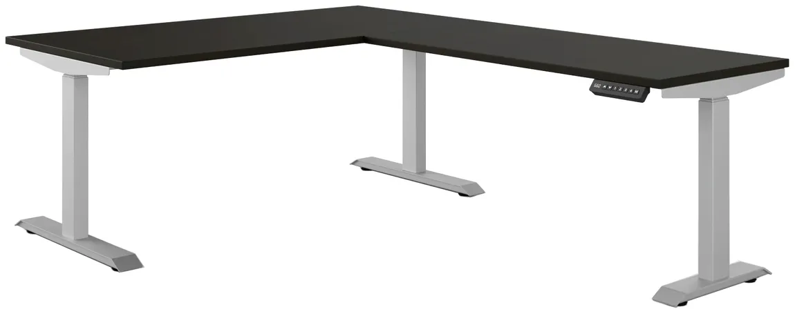 small l shape height adjustable desk 15
