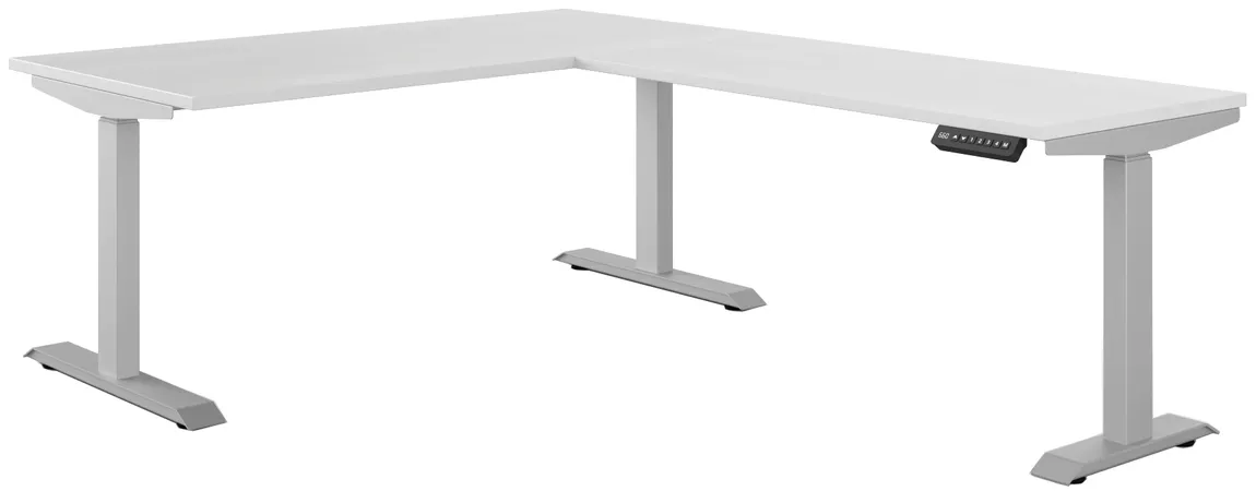 small l shape height adjustable desk 11