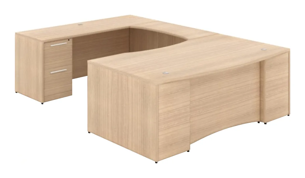 small u shaped desk 4