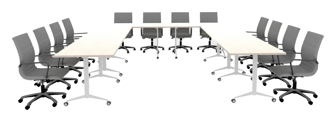 small u shaped conference table 2