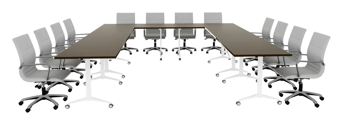 small u shaped conference table 4