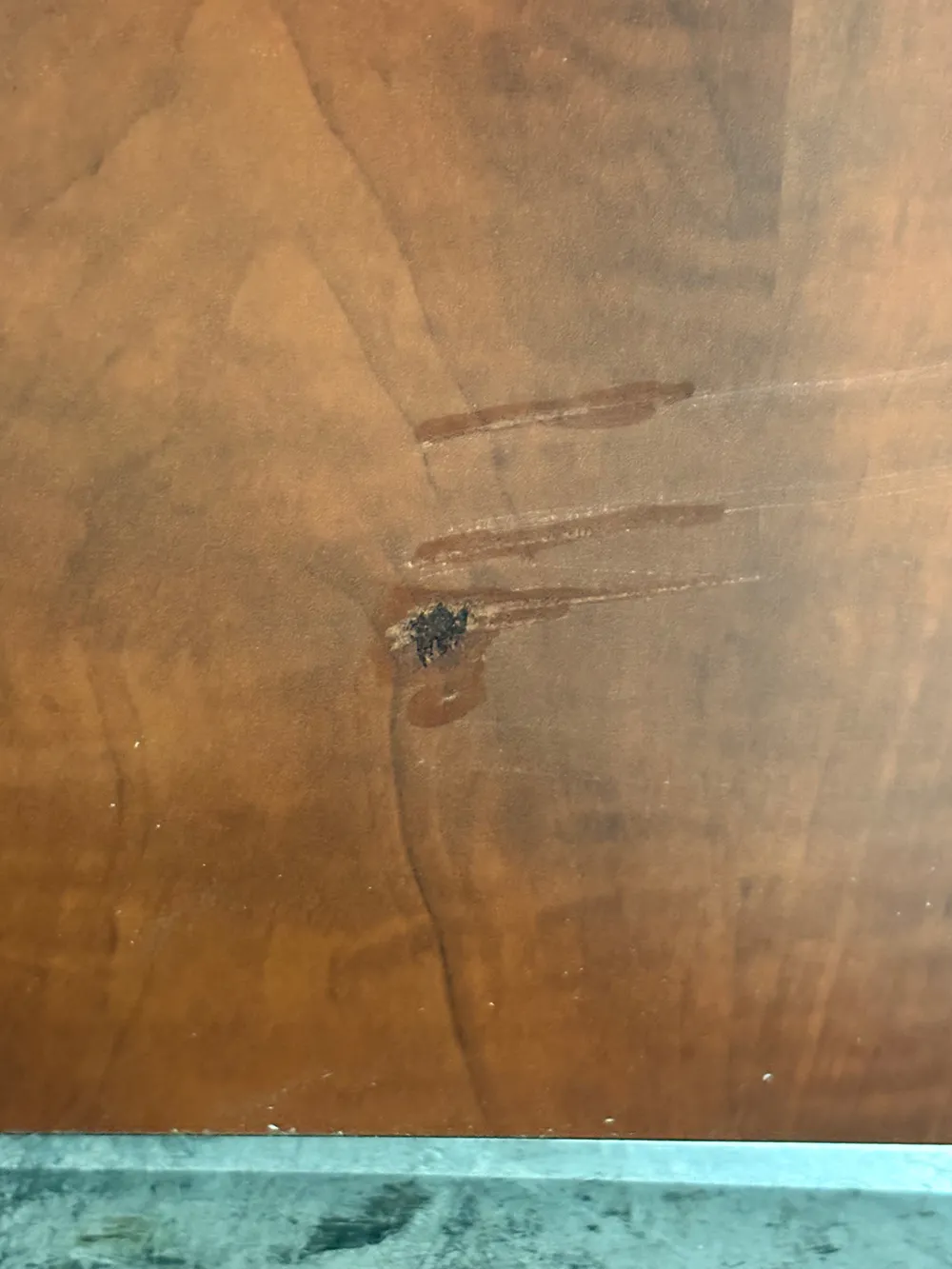 small pedestal desk with keyboard tray 2