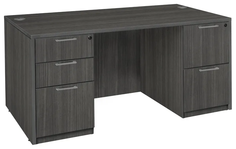 Rectangular Desk with Drawers