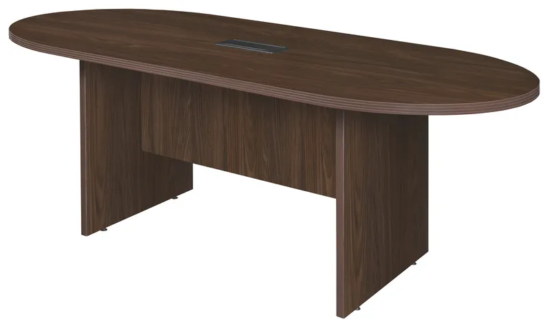 Racetrack Conference Table with Power