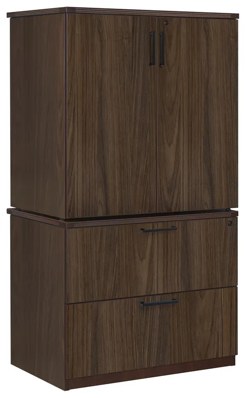 Lateral File Cabinet with Storage