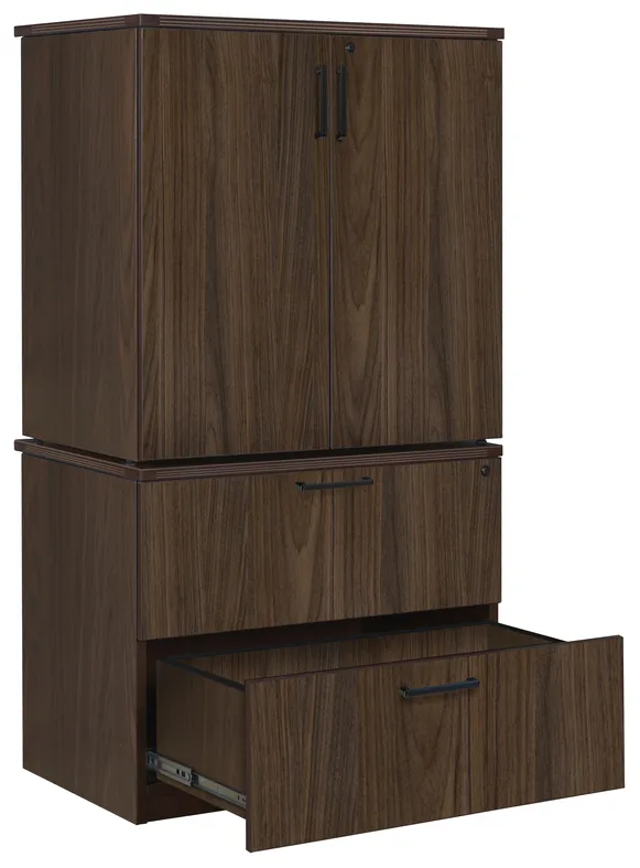 Lateral File Cabinet with Storage