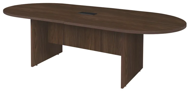 Racetrack Conference Table with Power