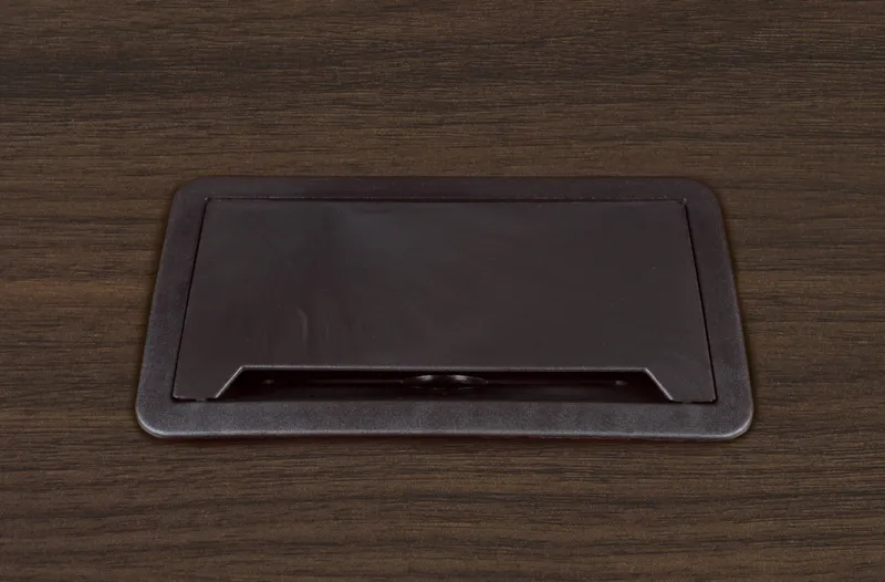 Racetrack Conference Table with Power