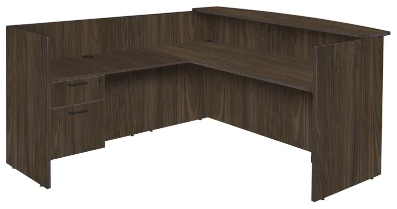L Shaped Office Reception Desk