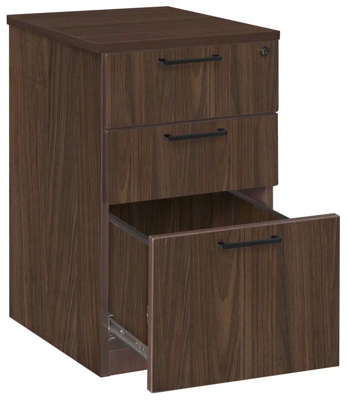 Freestanding 3 Drawer File Cabinet
