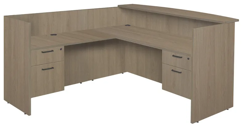 L Shaped Reception Desk