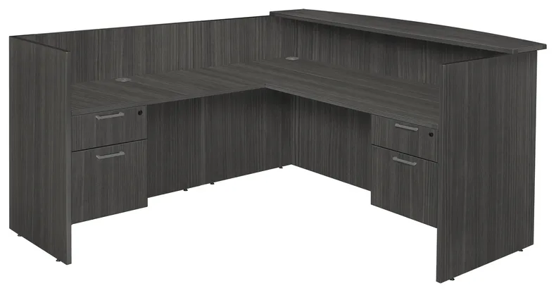 L Shaped Reception Desk