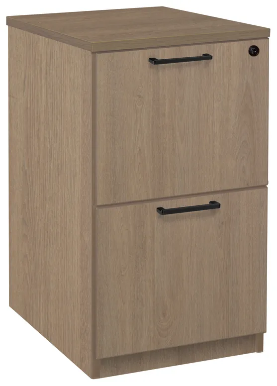 Freestanding 2 Drawer File Cabinet