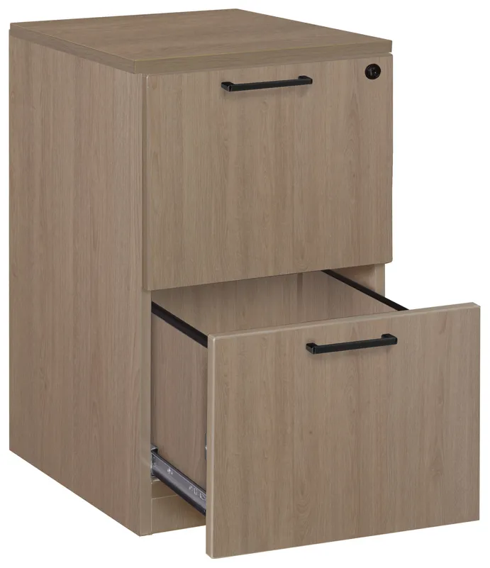 Freestanding 2 Drawer File Cabinet