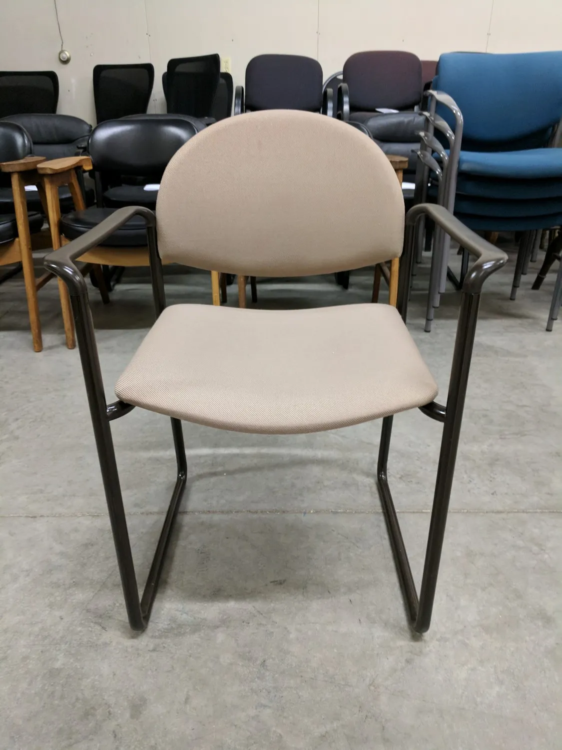 Versa Cream Colored Guest Chair
