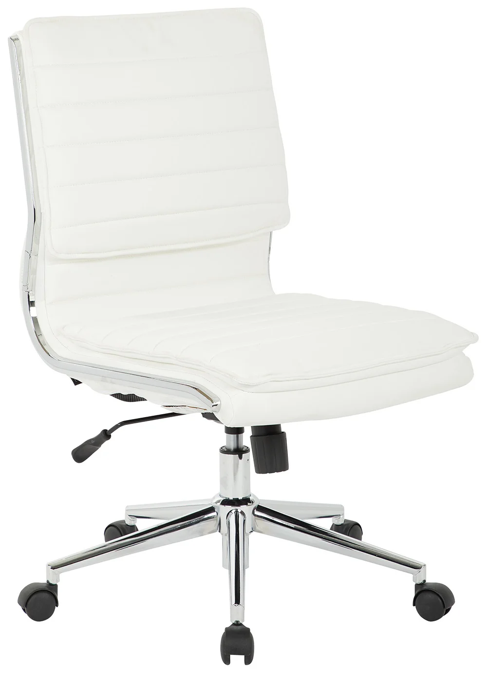 small mid back armless conference chair 5