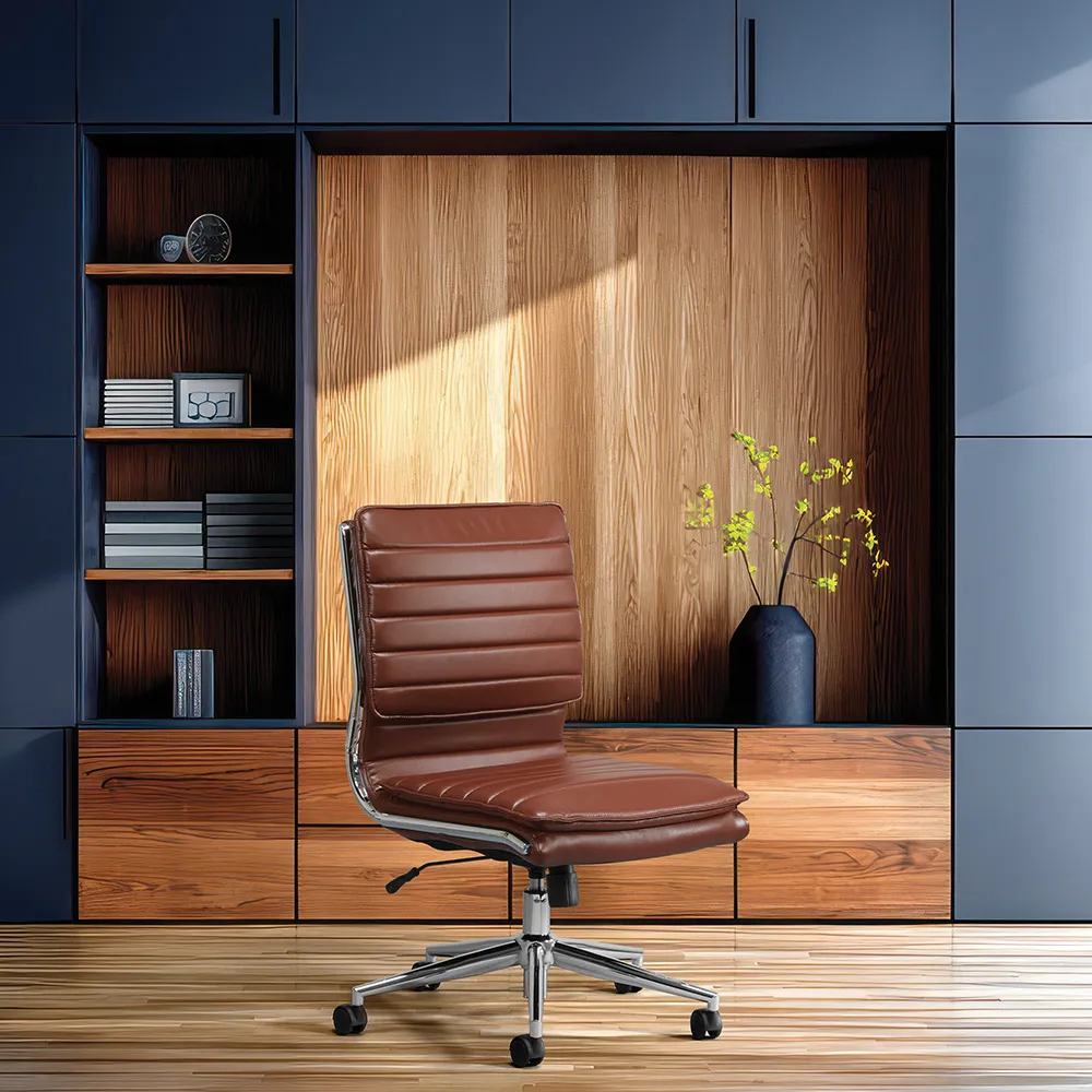 Mid Back Armless Conference Chair