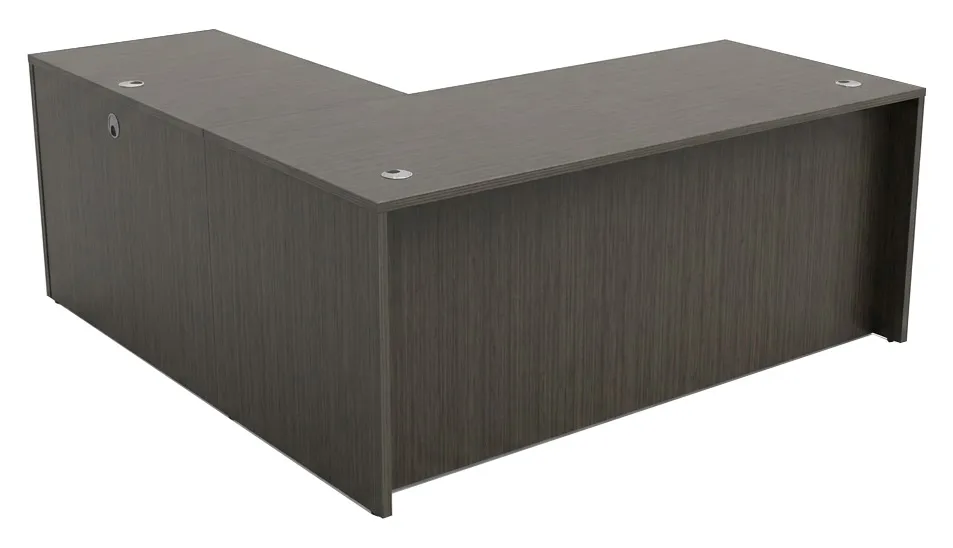L Shaped Desk with Drawers