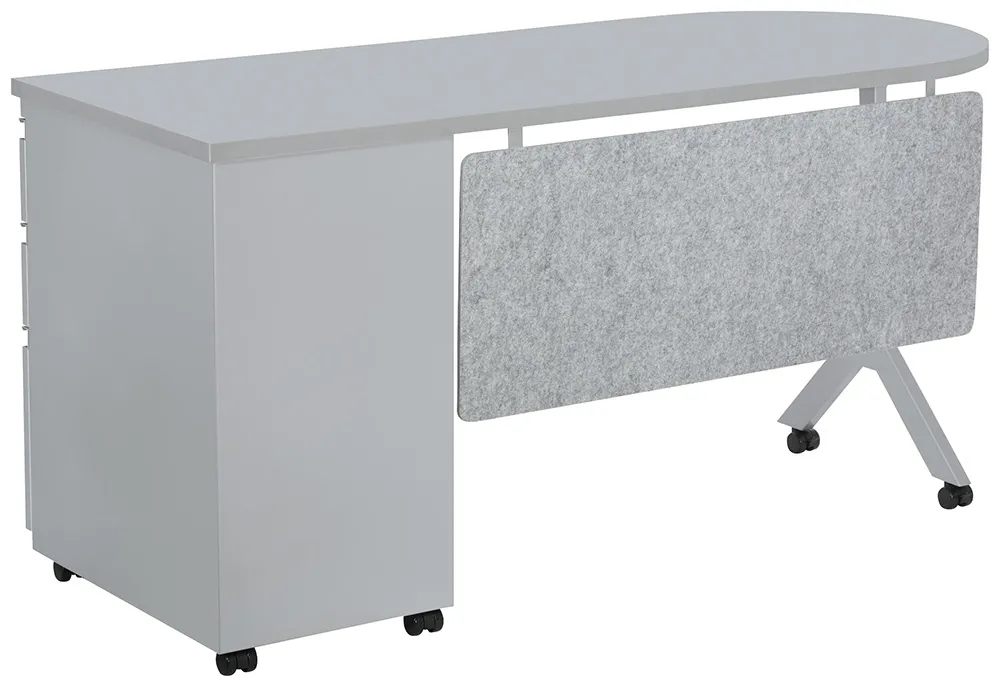 Mobile School Desk with Drawers