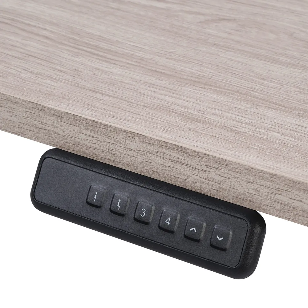 L Shaped Height Adjustable Desk