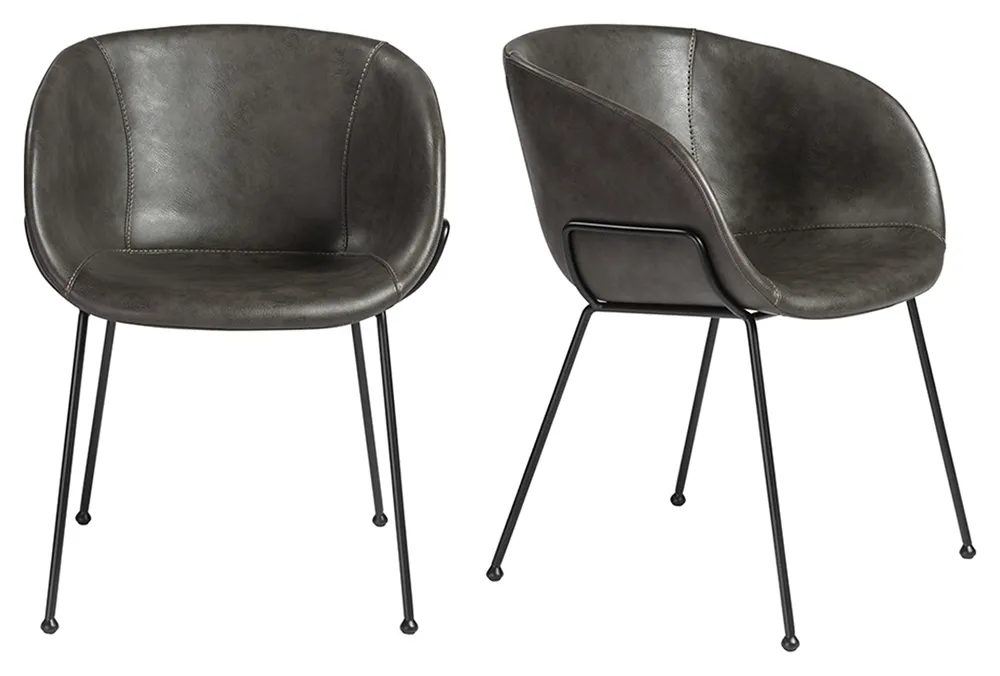 Bucket Accent Chair - Set of 2