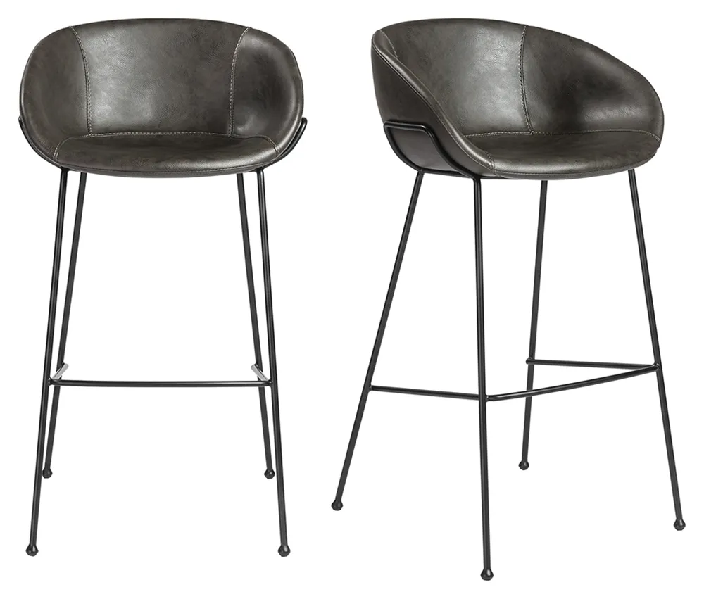 Bucket Bar Height Stool - Set of 2