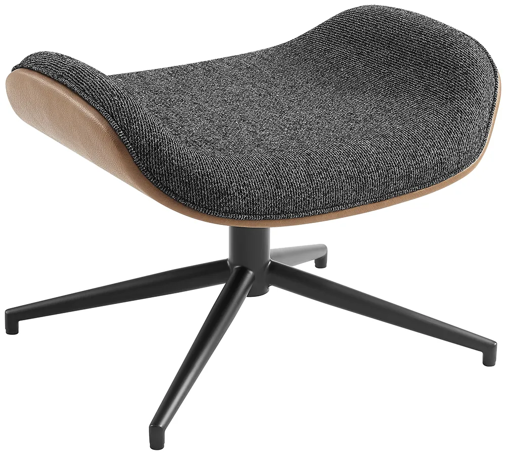 Modern Flared Ottoman