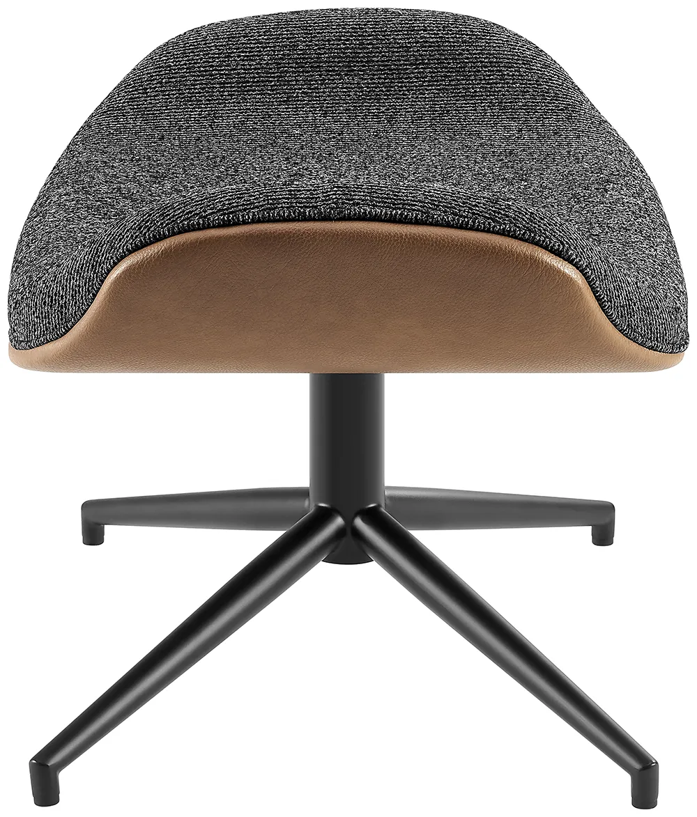 Modern Flared Ottoman