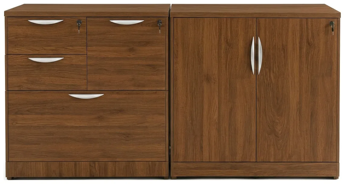 Storage Cabinet and Combo Drawers Set