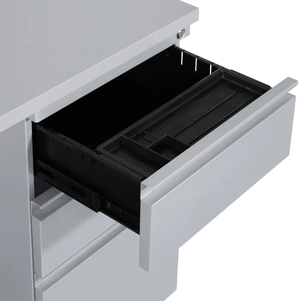 Mobile Desk with Drawers