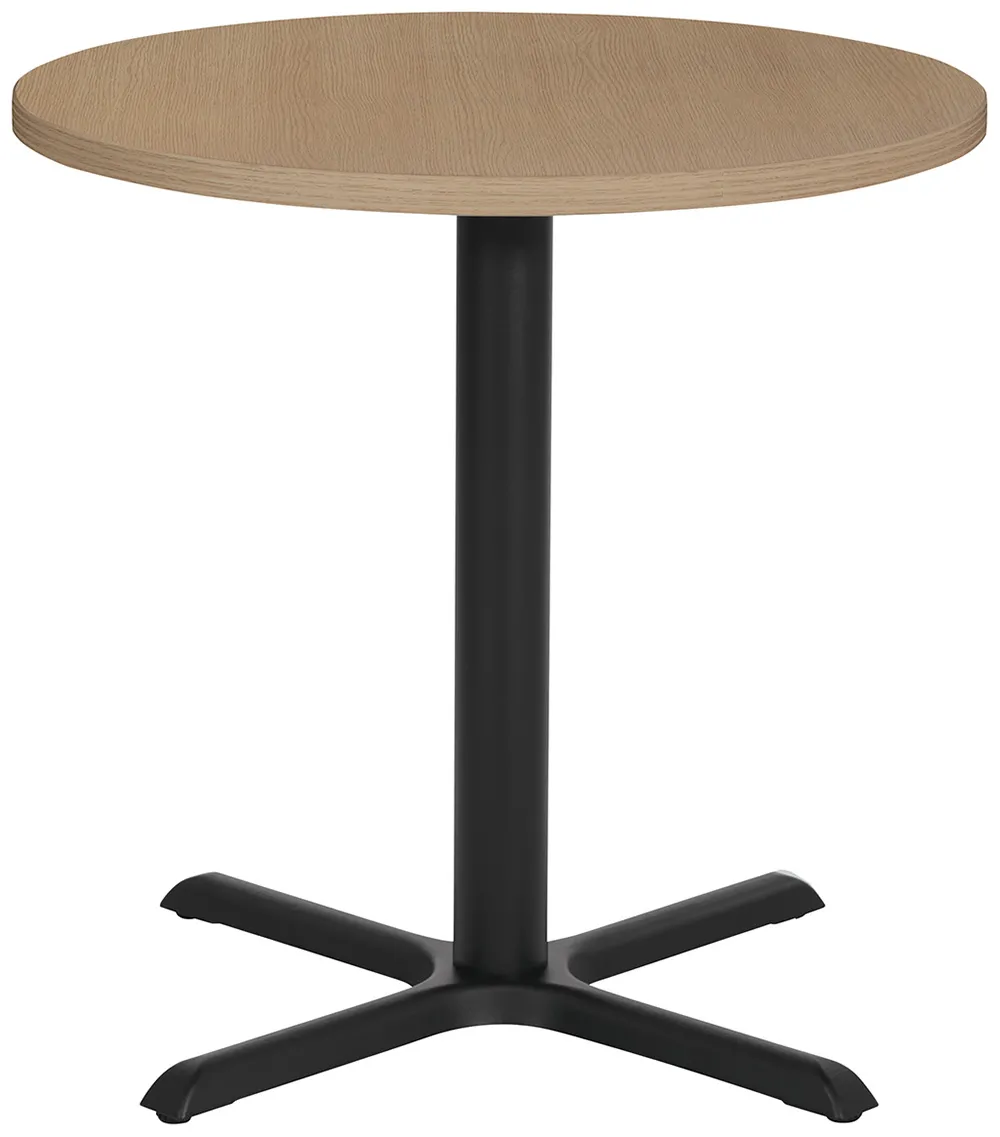 Round Table with Metal Base