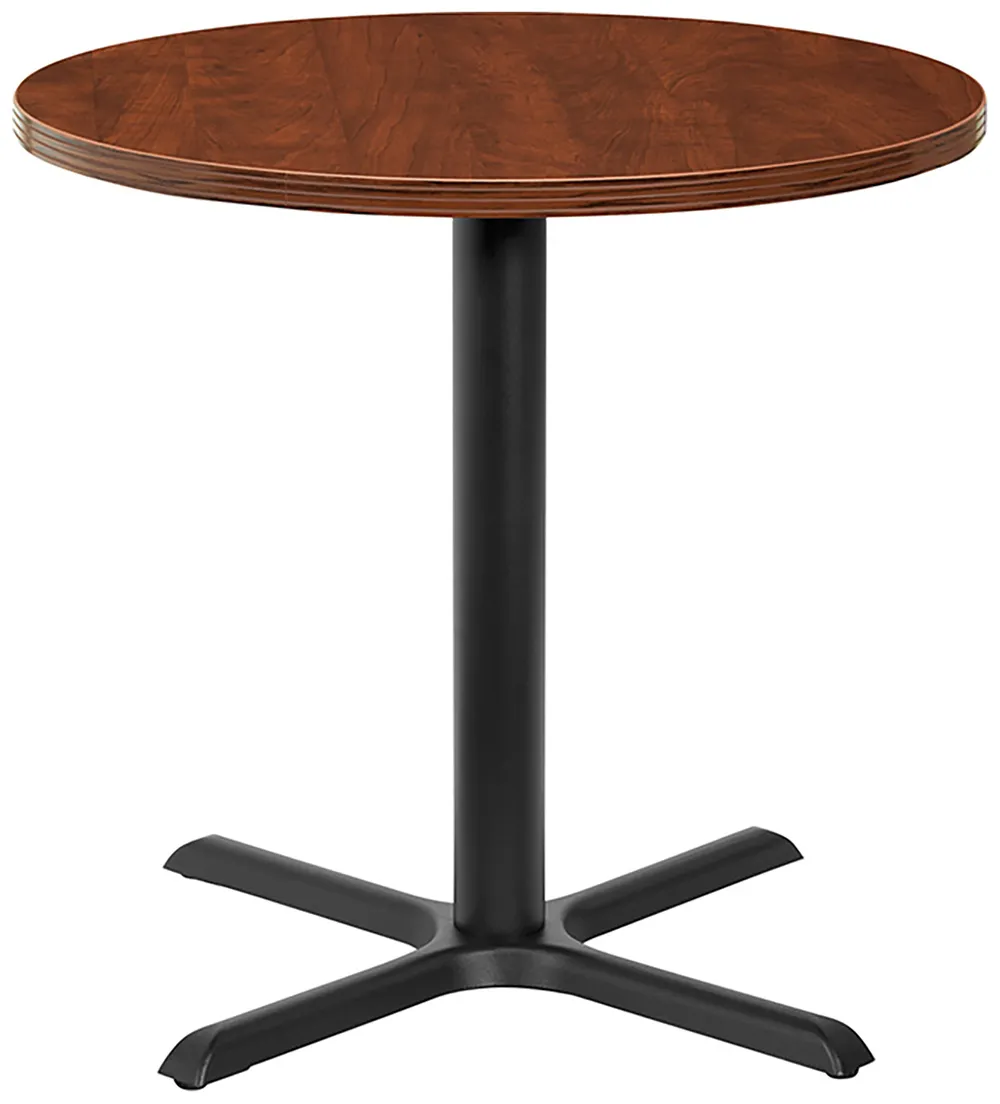 Round Table with Metal Base