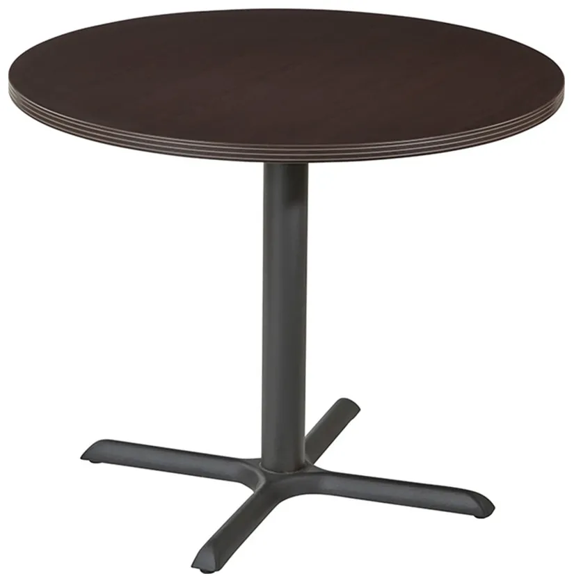 Round Table with Metal Base
