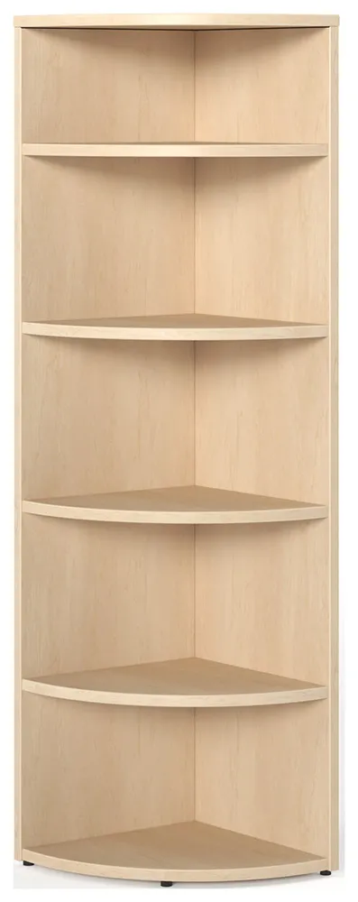 Curved Corner Bookcase