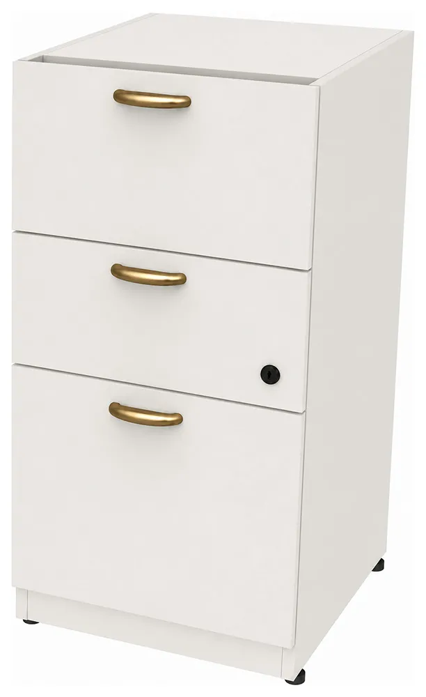 3 Drawer Pedestal for Groupe Lacasse Desks