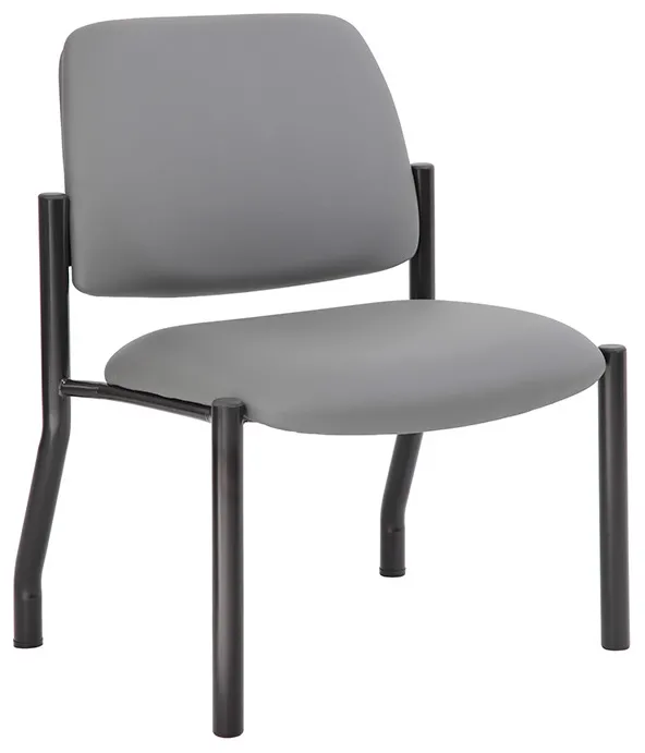 fullsize armless office guest chair 1
