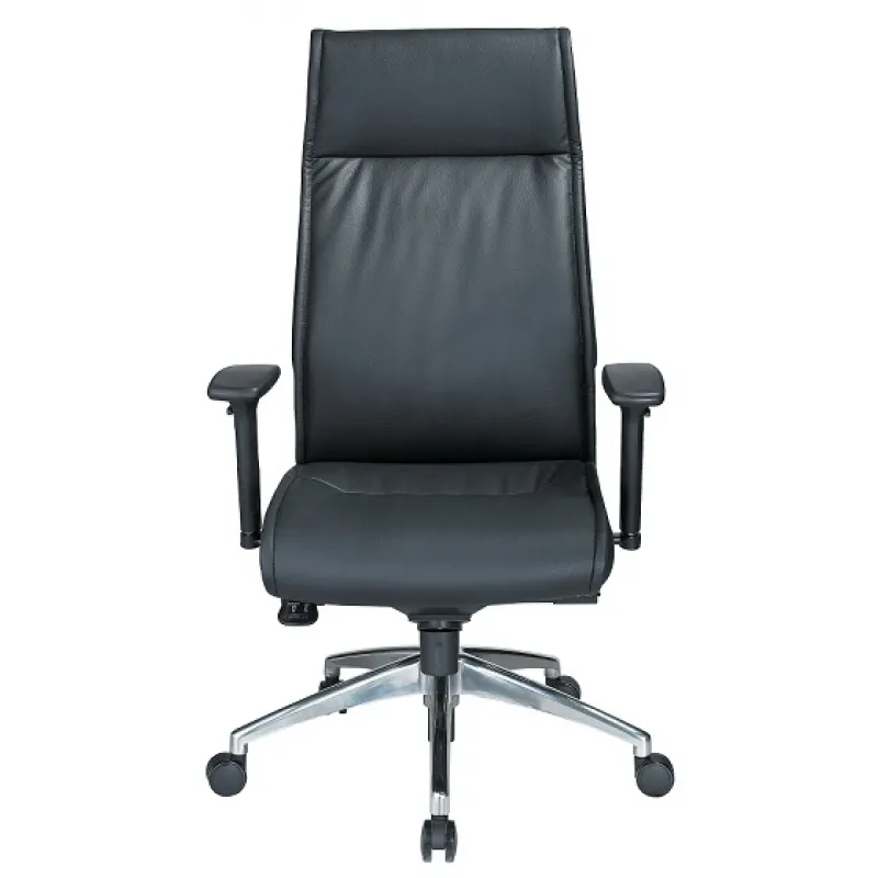 small leather executive high back office chair 3