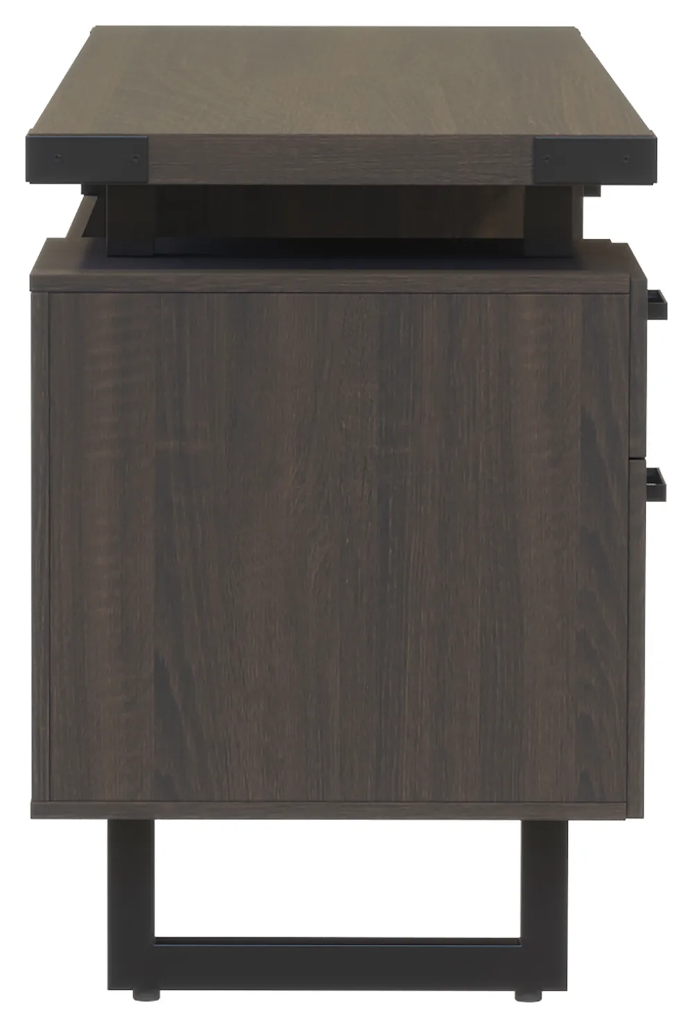 Credenza Desk with Drawers